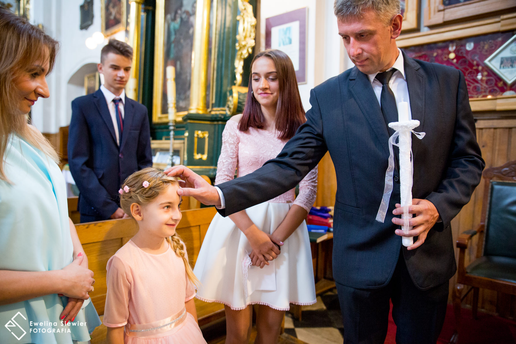 Chrzest Piotrków kościół bernardynów