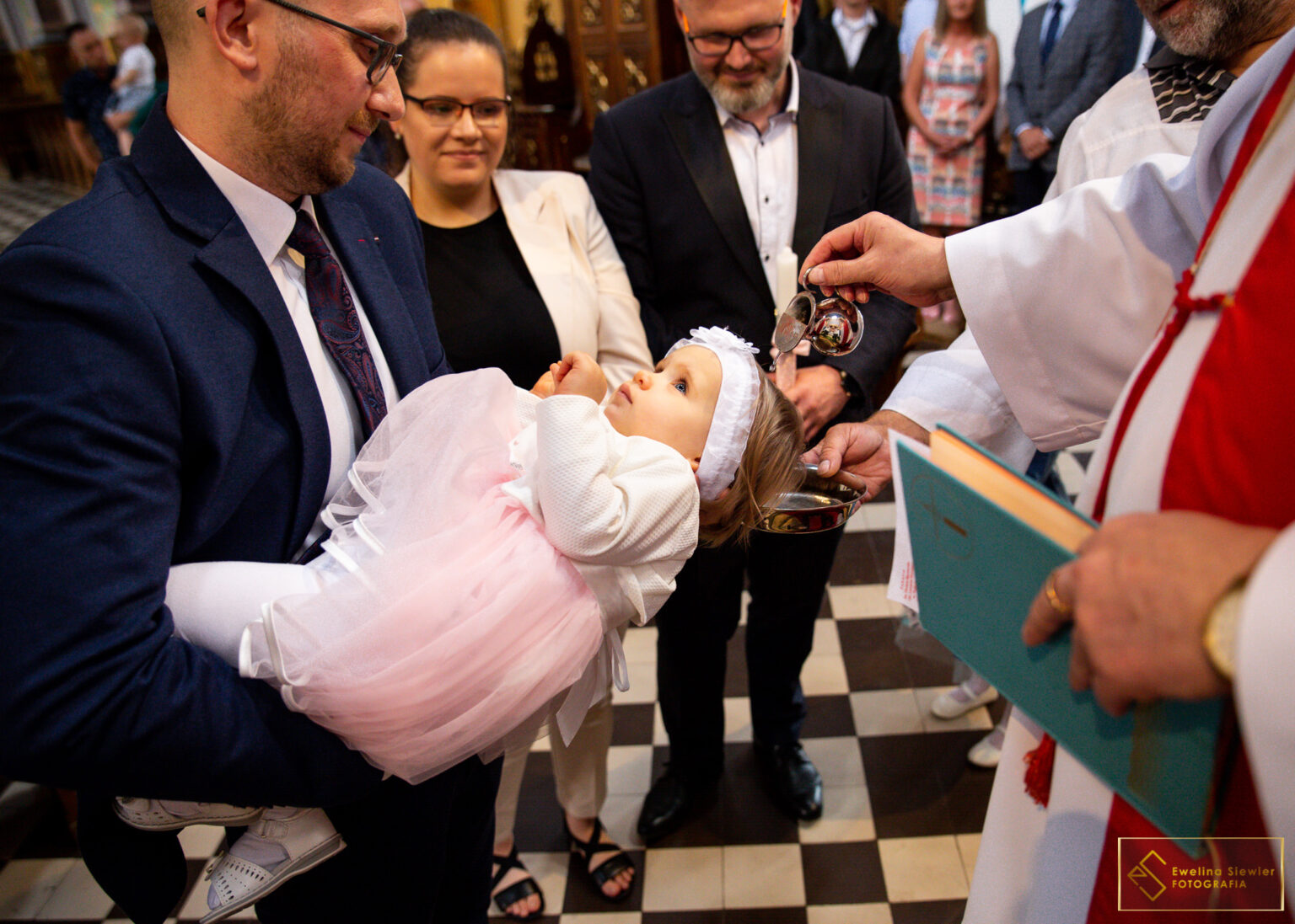 Chrzest w kościele św. FLORIANA W SULEJOWIE