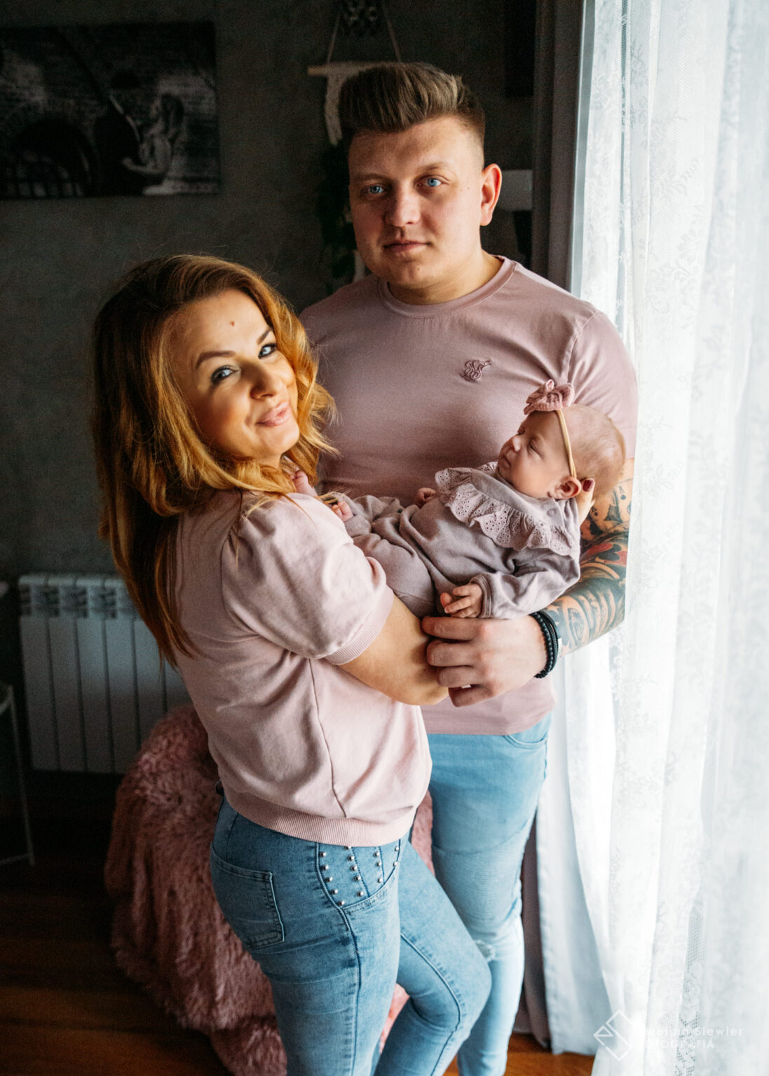 Domowa sesja noworodkowa Piotrków