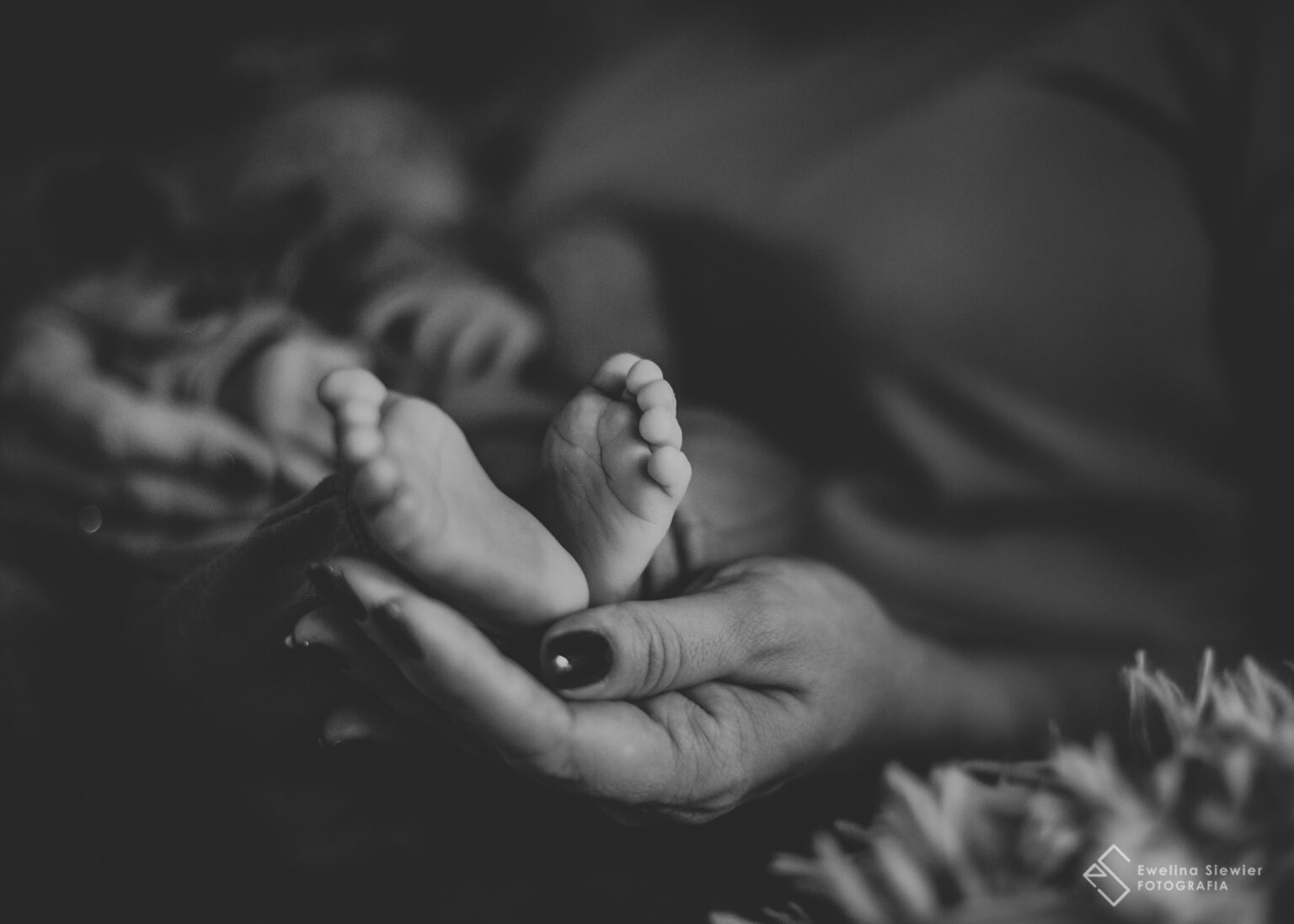 Domowa sesja noworodkowa Piotrków